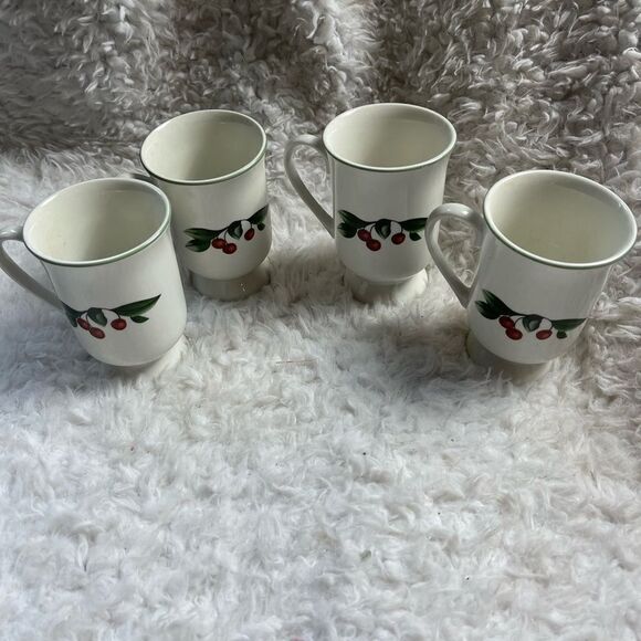 Citation Cades Cove Collection set of 4 Porcelain Mugs - Picture 2 of 9
